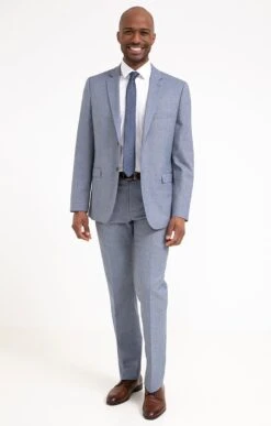 Pantalon De Costume BLUGRI 8 Pantalon De Costume BLUGRI -Élégance Thiery Promos Boutique k pantalon de costume blugri per l uomo BLEU o 45