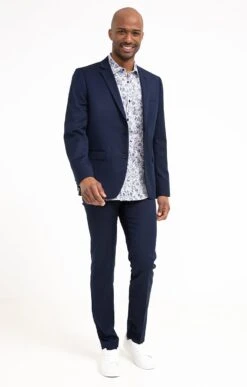 PANTALON DE COSTUME FLOTTA 11 PANTALON DE COSTUME FLOTTA -Élégance Thiery Promos Boutique k pantalon de costume flotta per l uomo MARINE d7 2