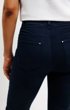 Pantalon En Coton -Élégance Thiery Promos Boutique k pantalon en coton affinites MARINE d2 2