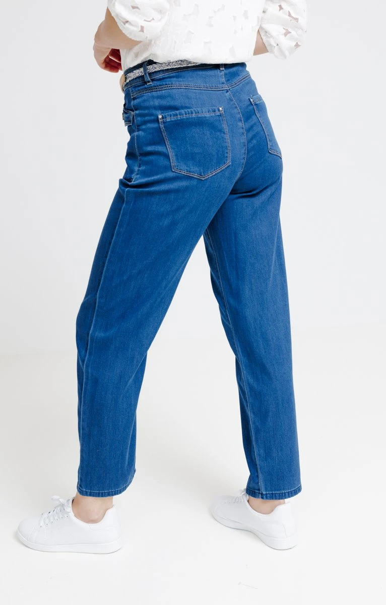Pantalon En Tencel Avec Poches Rabats 2 Pantalon En Tencel Avec Poches Rabats – Image 2
