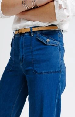 Pantalon En Tencel Avec Poches Rabats 7 Pantalon En Tencel Avec Poches Rabats -Élégance Thiery Promos Boutique k pantalon en tencel avec poches rabats affinites BLEU d1 45