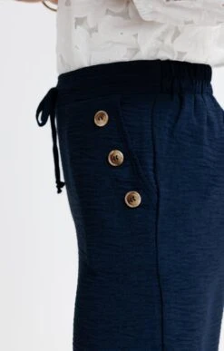 Pantalon Fluide Avec Détail Pont 9 Pantalon Fluide Avec Détail Pont -Élégance Thiery Promos Boutique k pantalon fluide avec detail pont affinites MARINE d2 2