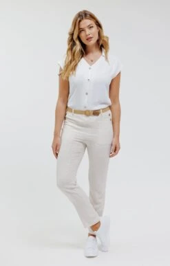 Pantalon Fluide En Lin