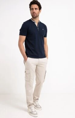 Pantalon Multipoches Battle Cross -Élégance Thiery Promos Boutique k pantalon multipoches battle cross at company BEIGE o 44