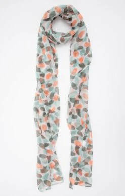 PETIT FOULARD IMPRIMÉ TISSÉ PAILLETTES