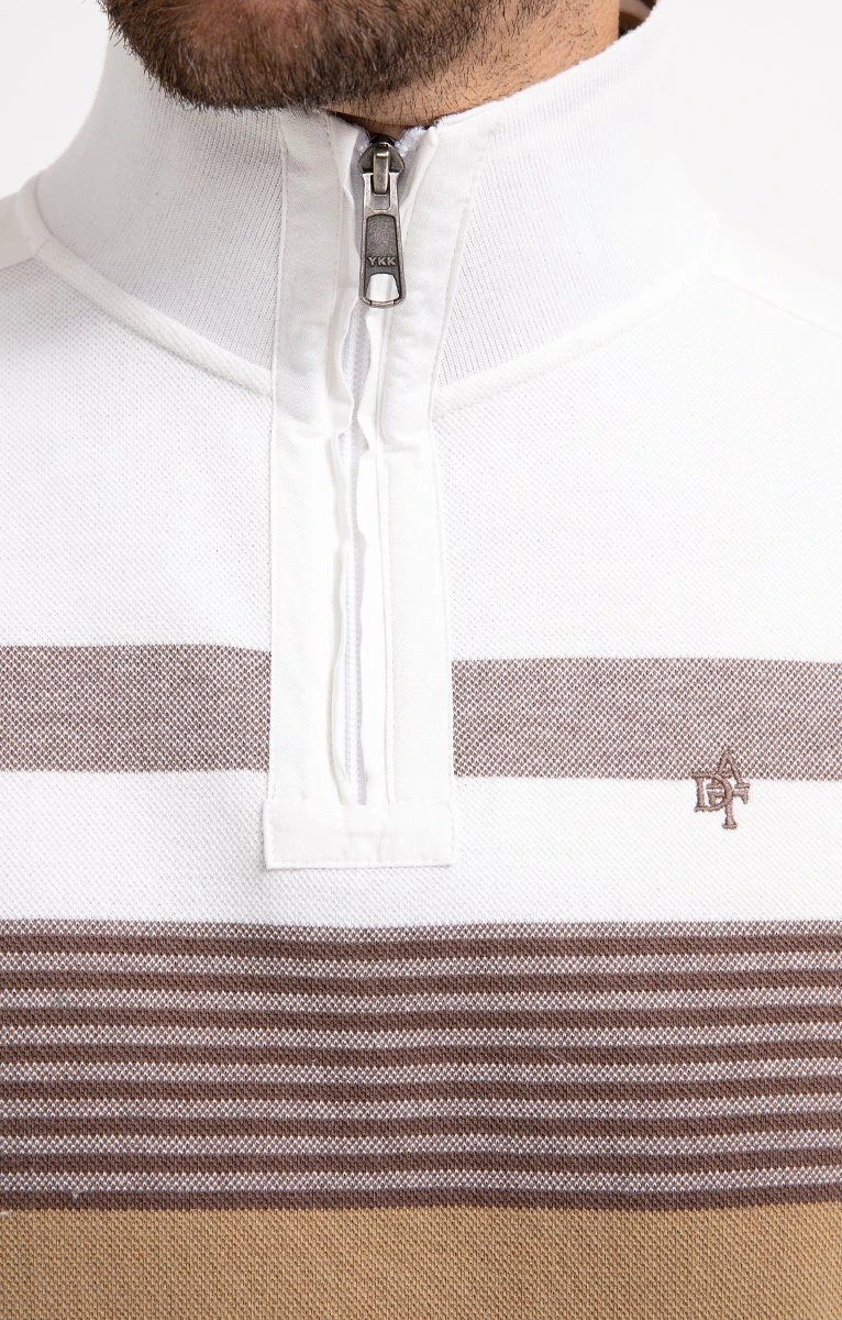 Polo Col Montant Manches Longues Crea 4 Polo Col Montant Manches Longues Crea – Image 4