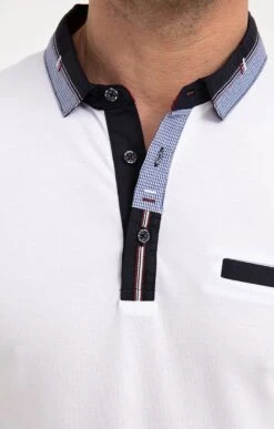 Polo Manches Courtes Blanc 8 Polo Manches Courtes Blanc -Élégance Thiery Promos Boutique k polo homme manches courtes blanc at homme BLANC d 48