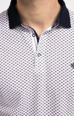 Polo Manches Courtes Balle 8 Polo Manches Courtes Balle -Élégance Thiery Promos Boutique k polo manches courtes balle at company BLANC d 48