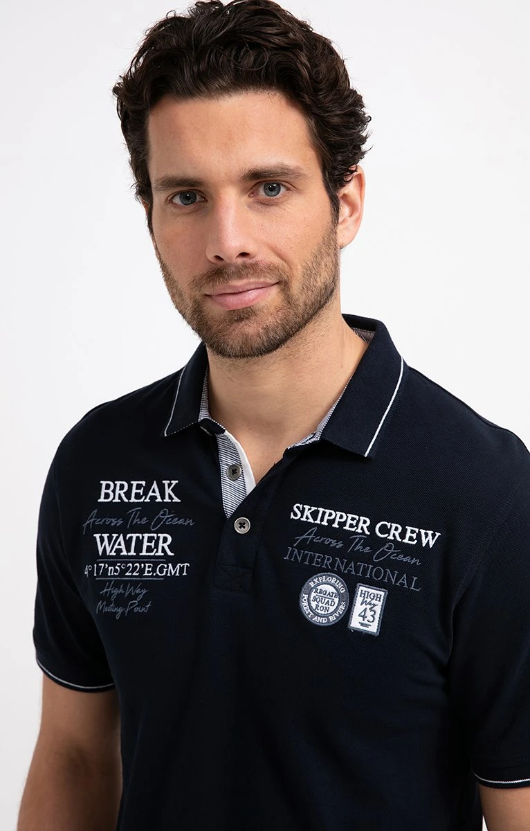 Polo Manches Courtes Brodé 2 Polo Manches Courtes Brodé – Image 2