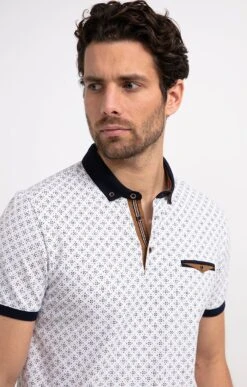 Polo Manches Courtes Deco 7 Polo Manches Courtes Deco -Élégance Thiery Promos Boutique k polo manches courtes deco at company BLANC o 48