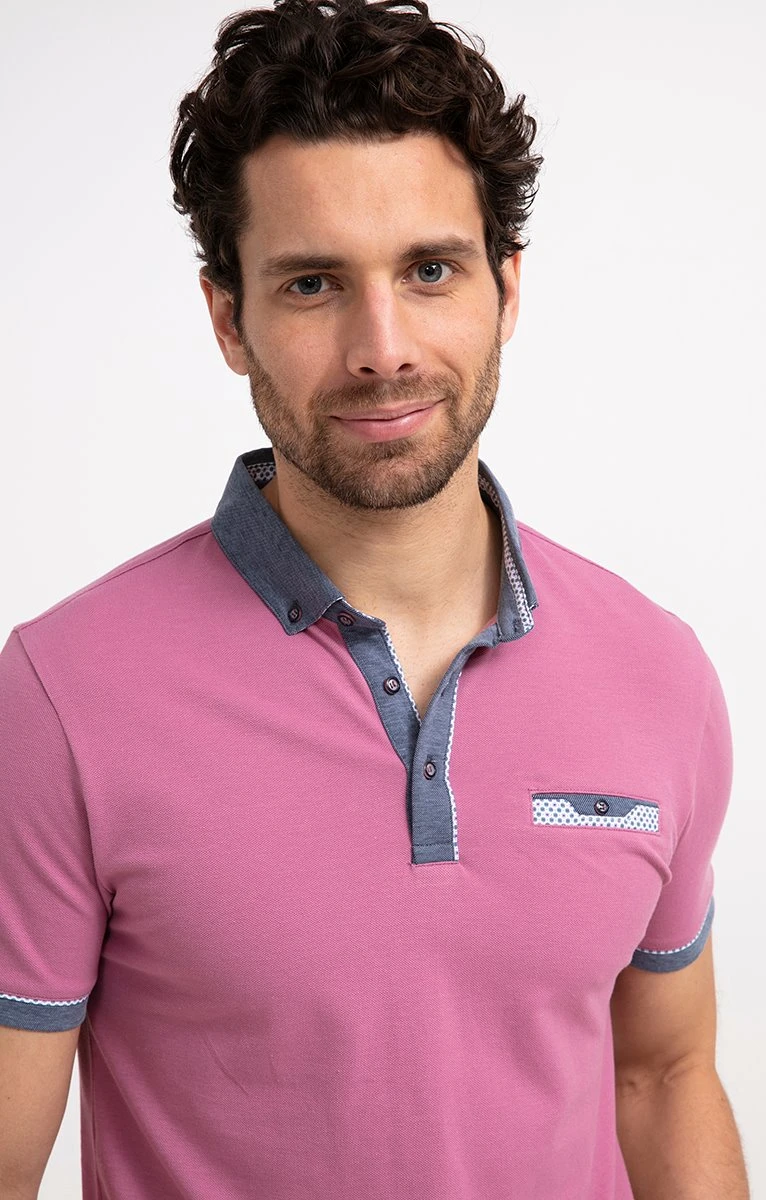 Polo Manches Courtes Fleur 3 Polo Manches Courtes Fleur – Image 3