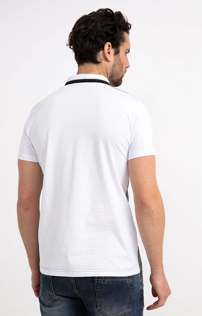 Polo Manches Courtes Grey 2 Polo Manches Courtes Grey – Image 2