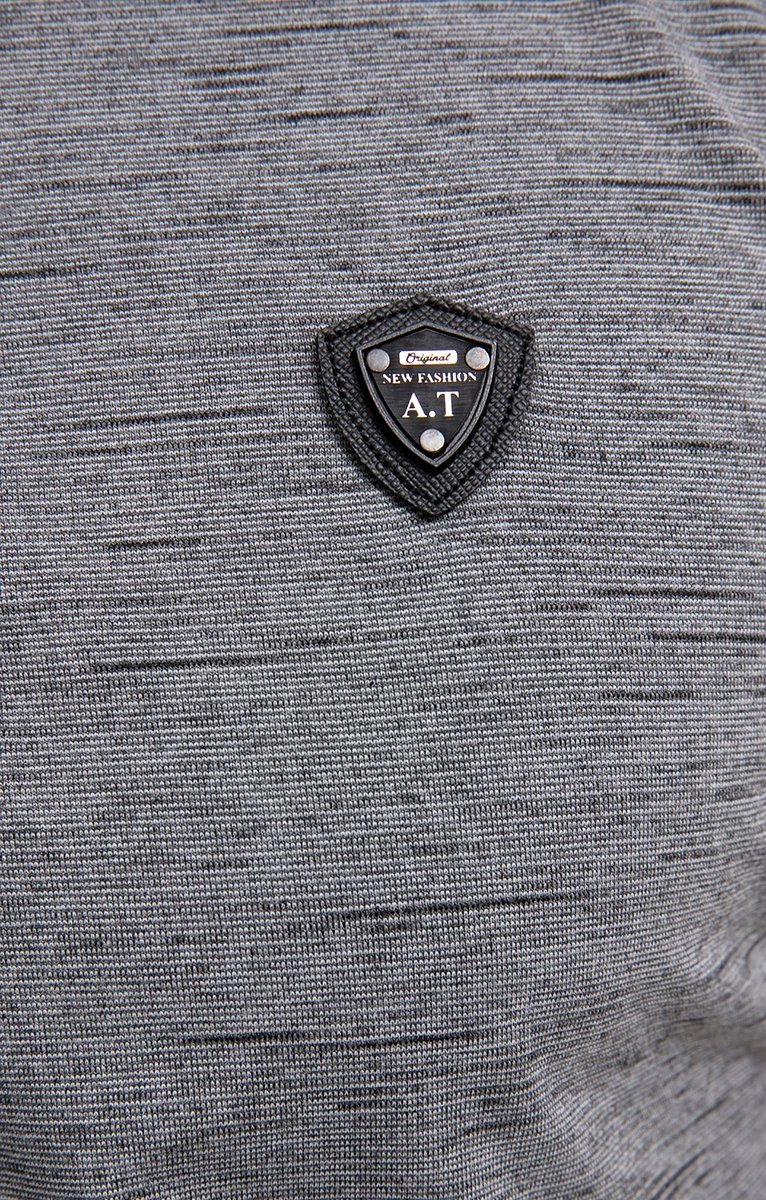 Polo Manches Courtes Grey 5 Polo Manches Courtes Grey – Image 5