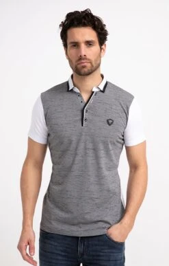Polo Manches Courtes Grey