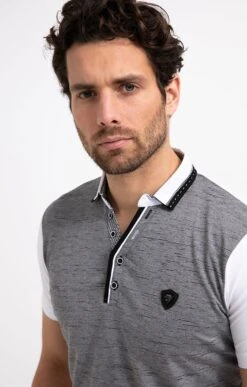 Polo Manches Courtes Grey 7 Polo Manches Courtes Grey -Élégance Thiery Promos Boutique k polo manches courtes grey at company ANTHRACITE o 24