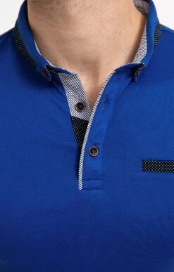 Polo Manches Courtes Leger -Élégance Thiery Promos Boutique k polo manches courtes leger at company BLEU DUR d 46