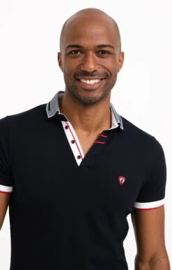 Polo Manches Courtes Marine -Élégance Thiery Promos Boutique k polo manches courtes marine at company MARINE d 2