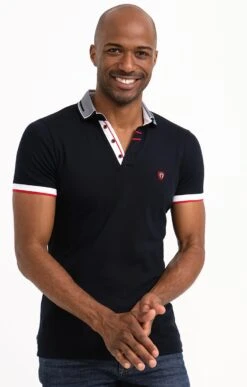 Polo Manches Courtes Marine