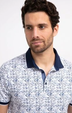 Polo Manches Courtes Paint -Élégance Thiery Promos Boutique k polo manches courtes paint at company BLEU o 45