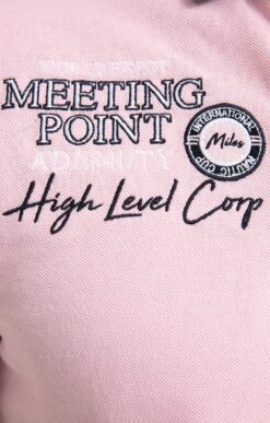 Polo Manches Courtes Pink -Élégance Thiery Promos Boutique k polo manches courtes pink at company ROSE d2 61