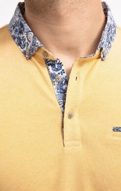 Polo Manches Courtes Poetic -Élégance Thiery Promos Boutique k polo manches courtes poetic at company JAUNE d 109