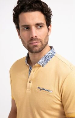 Polo Manches Courtes Poetic -Élégance Thiery Promos Boutique k polo manches courtes poetic at company JAUNE o 109