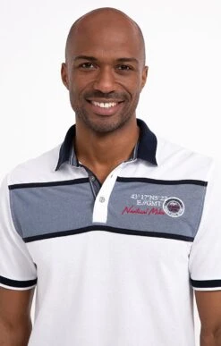 Polo Manches Courtes Sport -Élégance Thiery Promos Boutique k polo manches courtes sport at company BLANC o 48