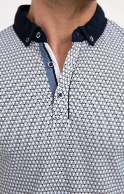 Polo Manches Courtes Tridot -Élégance Thiery Promos Boutique k polo manches courtes tridot at company BLANC d 48