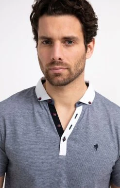 Polo Manches Courtes White Plack -Élégance Thiery Promos Boutique k polo manches courtes white plack at company MARINE o 2