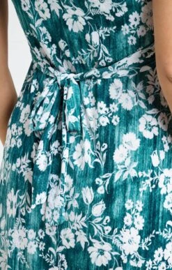 Robe En Maille Imprimée -Élégance Thiery Promos Boutique k robe en maille imprimee armand thiery femme AUTRE VERT d2 244