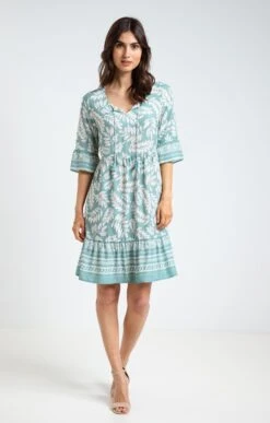 Robe Imprimée En Viscose