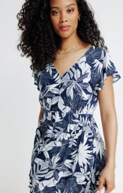 Robe Longue En Viscose 7 Robe Longue En Viscose -Élégance Thiery Promos Boutique k robe longue en viscose affinites MARINE d1 2