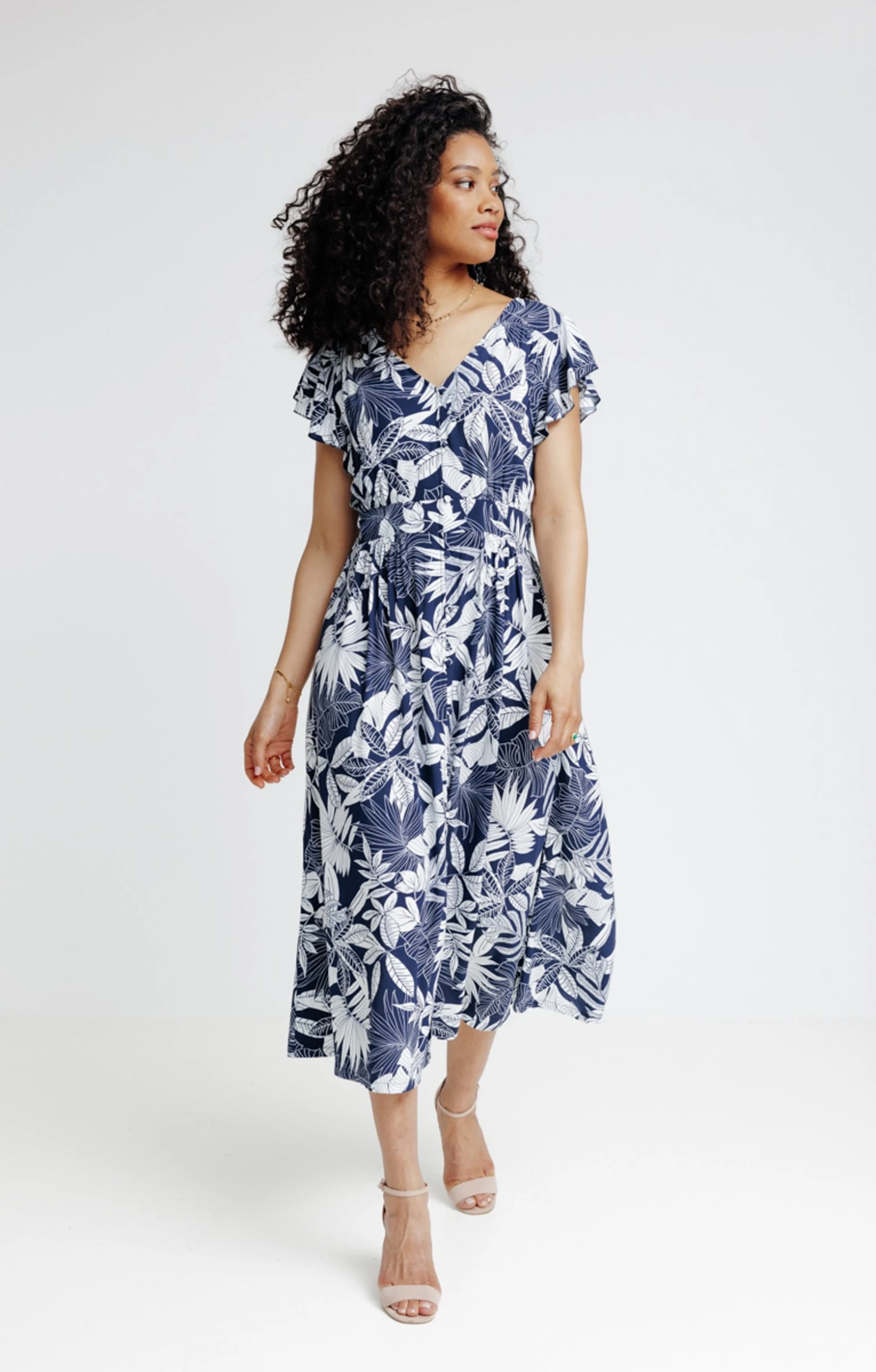 Robe Longue En Viscose 3 Robe Longue En Viscose – Image 3