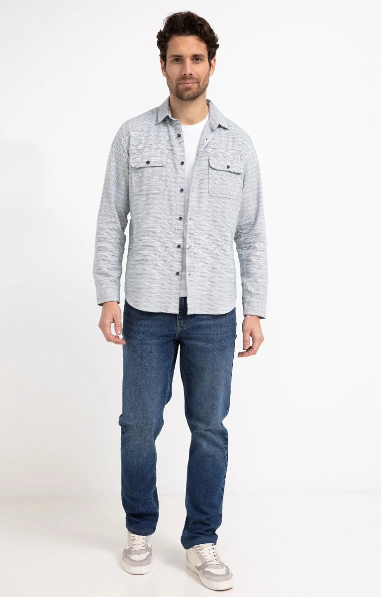 Surchemise Regular Faux-uni 4 Surchemise Regular Faux-uni – Image 4