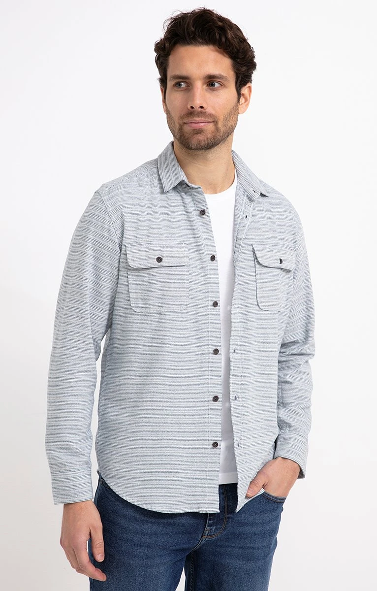 Surchemise Regular Faux-uni 5 Surchemise Regular Faux-uni – Image 5