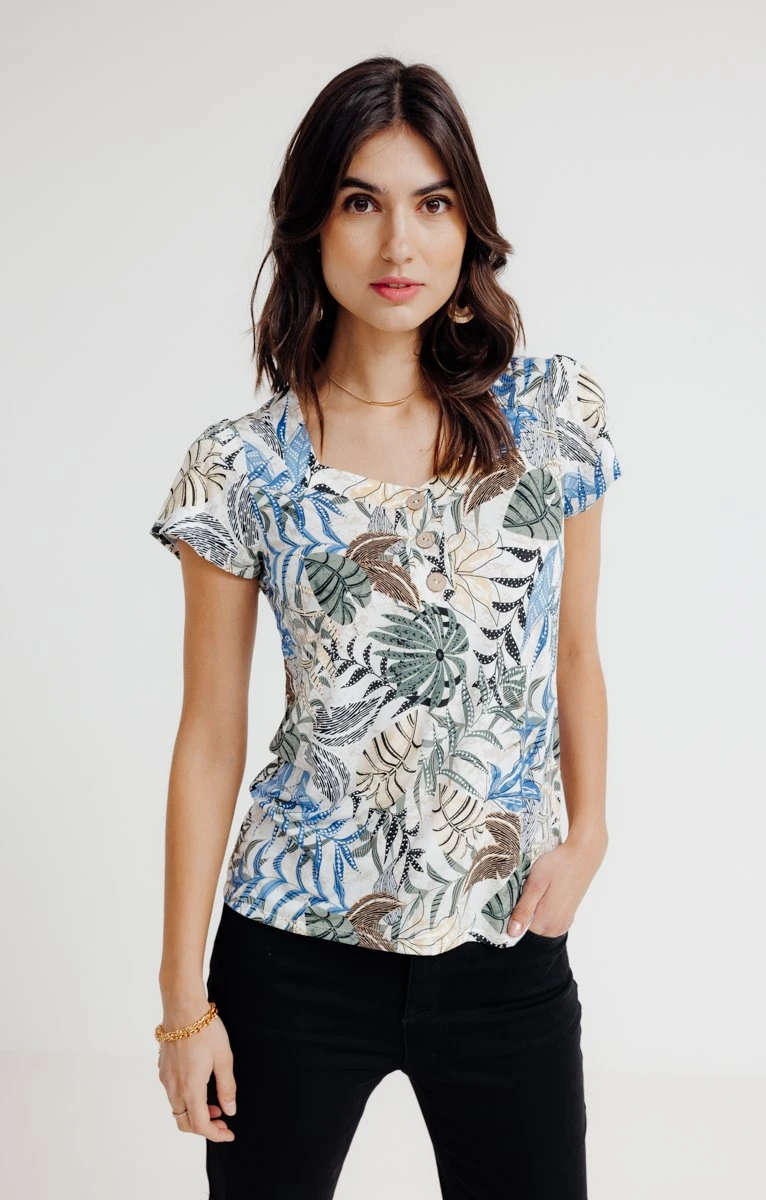 Tee-shirt Imprimé Manches Courtes 1 Tee-shirt Imprimé Manches Courtes