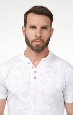 Tee-shirt Manches Courtes Grot -Élégance Thiery Promos Boutique k tee shirt manches courtes grot bio attitude BLANC o 48