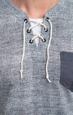 Tee-shirt Manches Courtes Lacet Grille 8 Tee-shirt Manches Courtes Lacet Grille -Élégance Thiery Promos Boutique k tee shirt manches courtes lacet grille at company MARINE d1 2