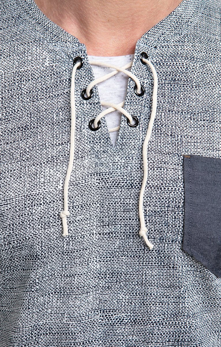 Tee-shirt Manches Courtes Lacet Grille 4 Tee-shirt Manches Courtes Lacet Grille – Image 4