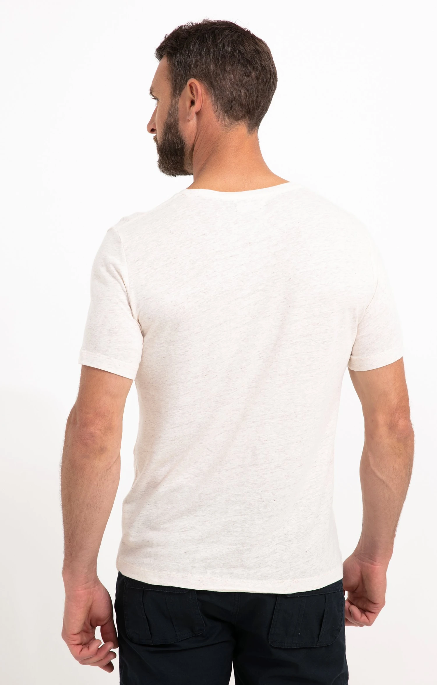 Tee-shirt Manches Courtes Lin 2 Tee-shirt Manches Courtes Lin – Image 2