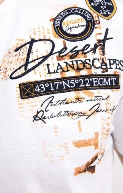 Tee-shirt Manches Courtes Stamps 9 Tee-shirt Manches Courtes Stamps -Élégance Thiery Promos Boutique k tee shirt manches courtes stamps at company BLANC d1 48