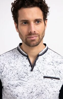 Tee-shirt Manches Longues Tun Marble -Élégance Thiery Promos Boutique k tee shirt manches longues tun marble at company MARINE o 2