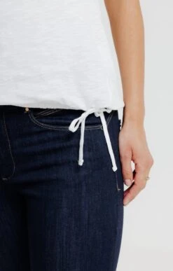 Tee-shirt Uni Manches Courtes -Élégance Thiery Promos Boutique k tee shirt uni manches courtes affinites BLANC d2 48