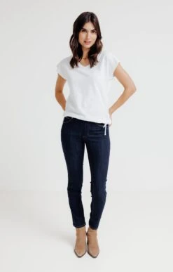 Tee-shirt Uni Manches Courtes -Élégance Thiery Promos Boutique k tee shirt uni manches courtes affinites BLANC o 48