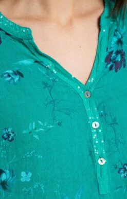 Tunique Imprimée 10 Tunique Imprimée -Élégance Thiery Promos Boutique k tunique imprimee affinites AUTRE VERT d2 241