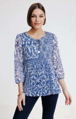 Tunique Plissée 8 Tunique Plissée -Élégance Thiery Promos Boutique k tunique plissee armand thiery femme INDIGO d 93