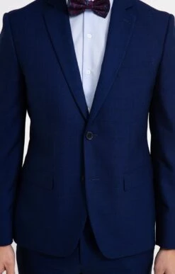 Veste De Costume ELETTRICO 10 Veste De Costume ELETTRICO -Élégance Thiery Promos Boutique k veste de costume ajustee a elettrico per l uomo BLEU DUR d1 46