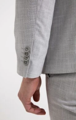 Veste De Costume CHIARO 11 Veste De Costume CHIARO -Élégance Thiery Promos Boutique k veste de costume ajustee per l uomo GRIS CLAIR d2 53