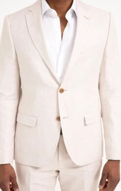 Veste De Costume CREMA -Élégance Thiery Promos Boutique k veste de costume crema per l uomo ECRU d1 68