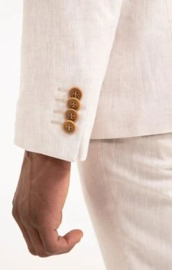 Veste De Costume CREMA -Élégance Thiery Promos Boutique k veste de costume crema per l uomo ECRU d3 68